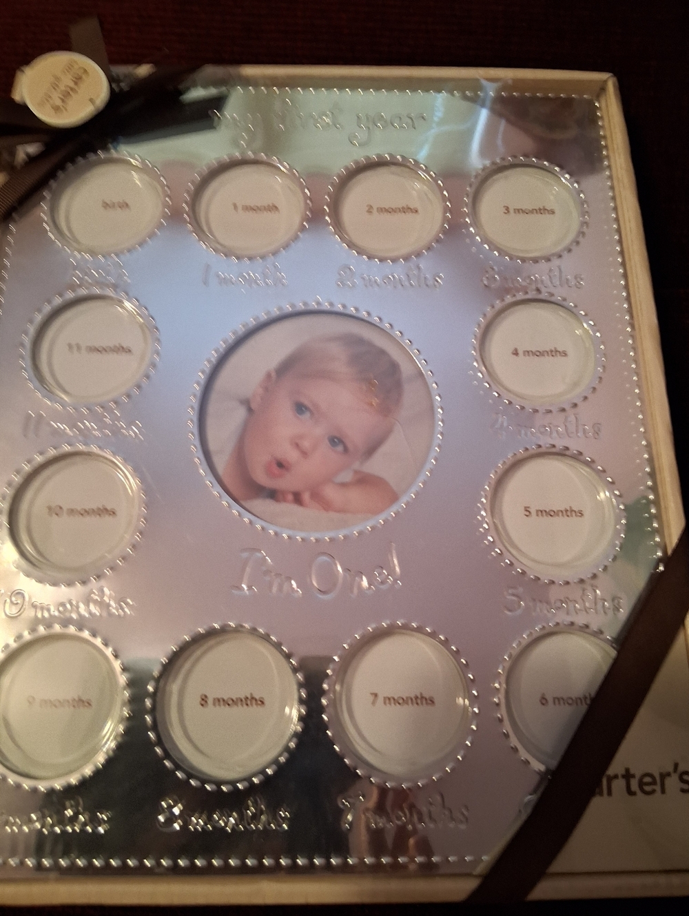 Carters Baby Frame, My First Year By Month